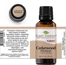 Cargar imagen en el visor de la galería, Plant Therapy Aceite Esencial Cedarwood Himalayan